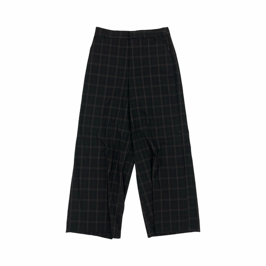 Pants Dress By Zara In Black & Brown, Size:M