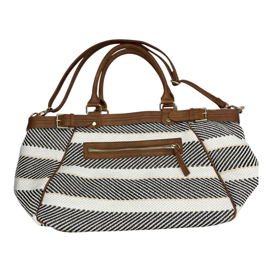 Tote By Clothes Mentor In Cream, Size:Large