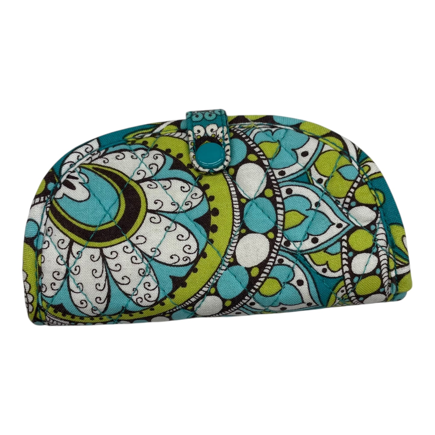 Jewelry Case By Vera Bradley In Blue & Green