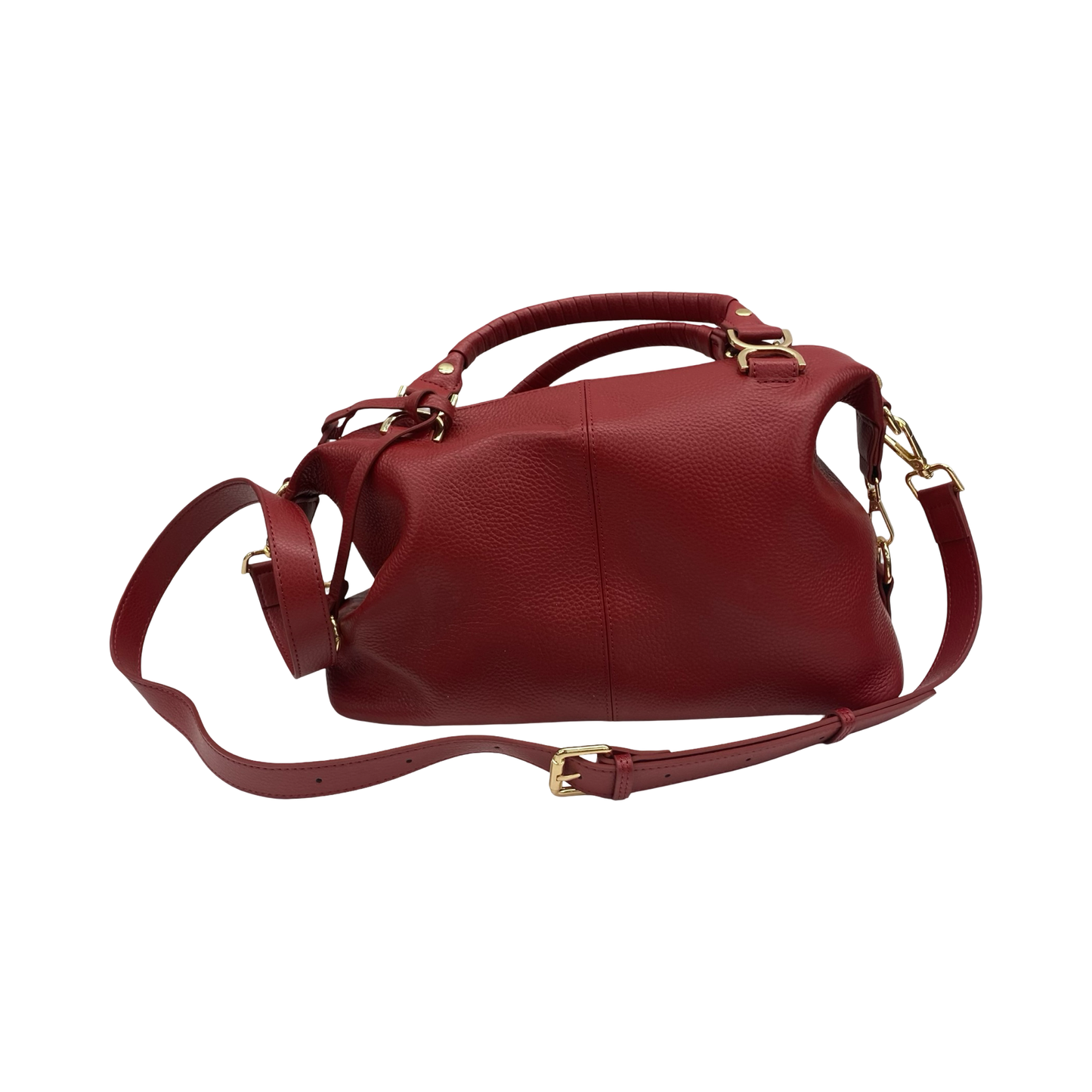 Handbag By Cmb In Red, Size:Medium