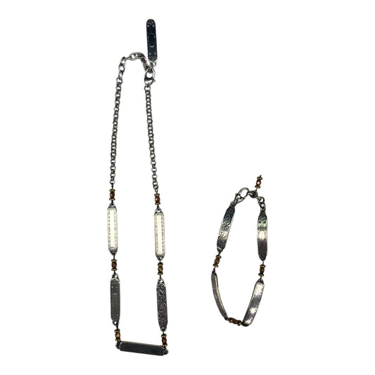Necklace Set By Brighton In Silver, Size:02 Piece Set