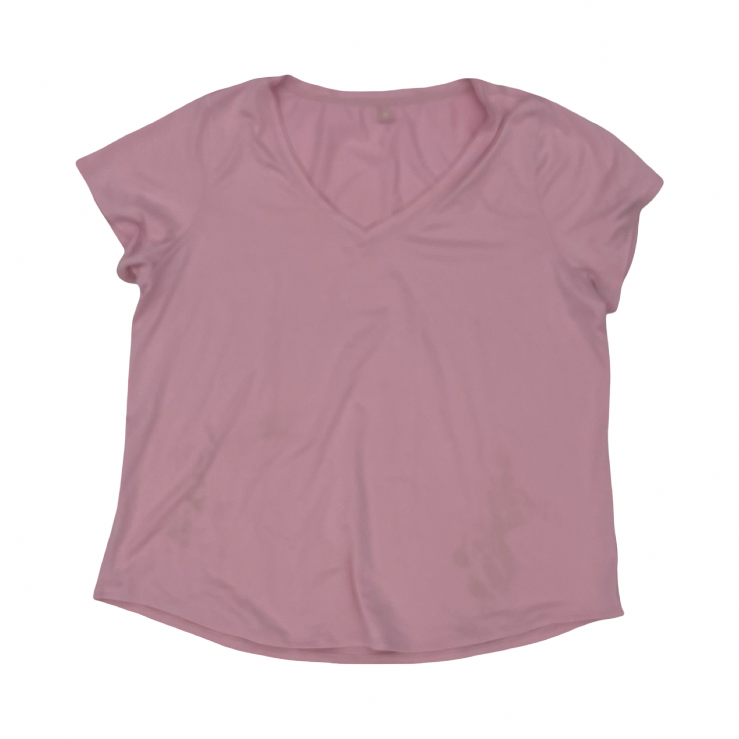 Athletic Top Ss By Mta Pro In Pink, Size:Xl