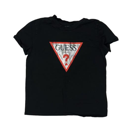 Top Ss By Clothes Mentor In Black & Red, Size:M