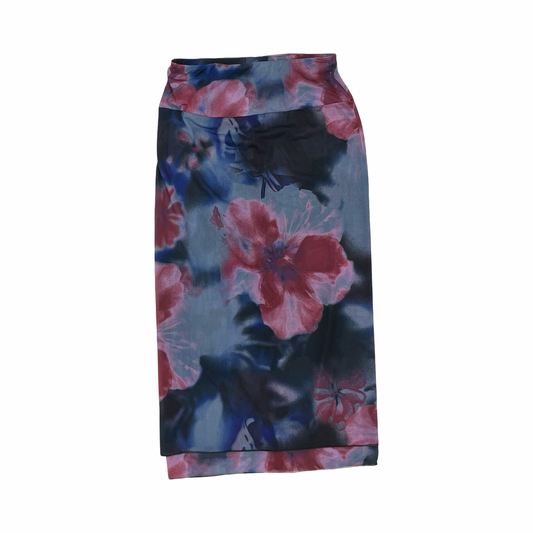 Skirt Midi By Free People In Black & Purple, Size:Xs