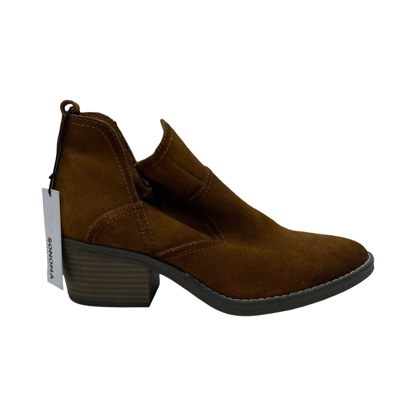 Boots Leather By Sonoma In Brown, Size:7