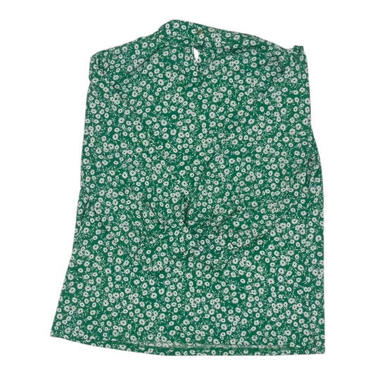 Top 3/4 Sleeve By Adrianna Papell In Green, Size:M