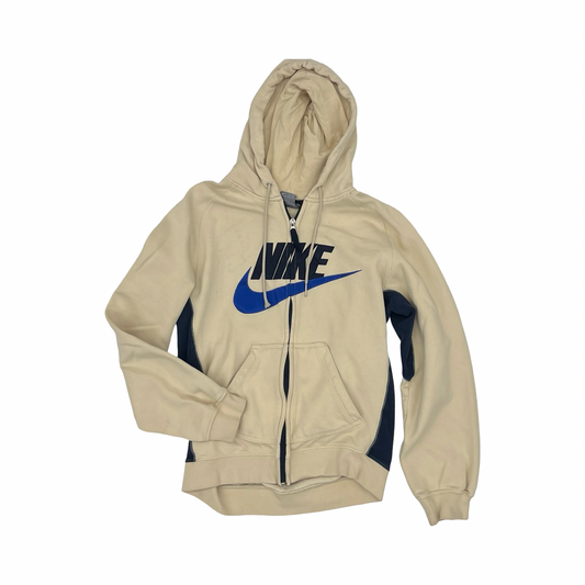 Jacket Other By Nike In Blue & Tan, Size:S