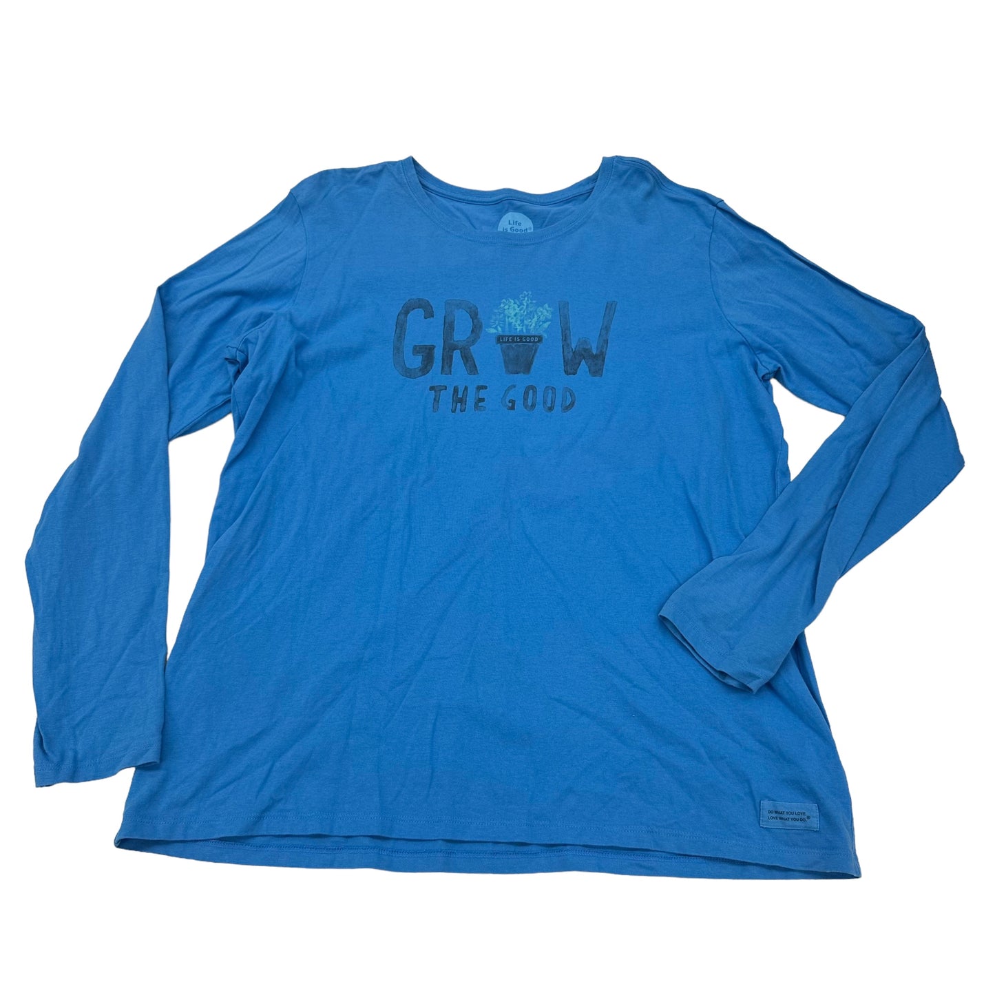 Top Long Sleeve By Life Is Good  Size: Xl