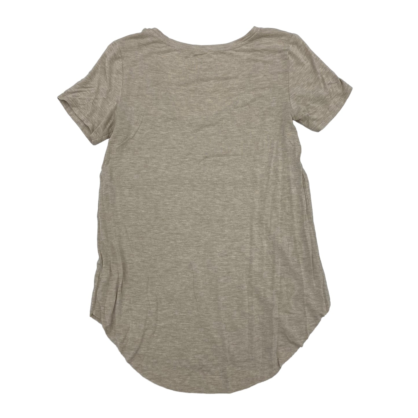 Tan Top Short Sleeve Basic American Eagle, Size Xs