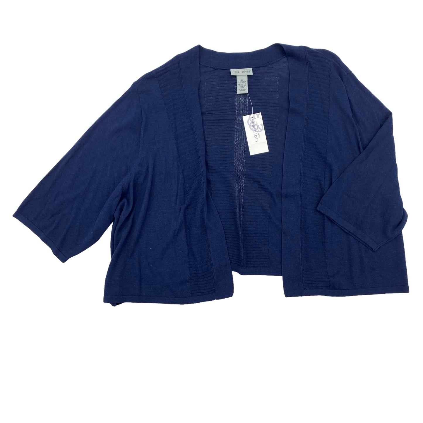 Blue Cardigan Catherines, Size 2x