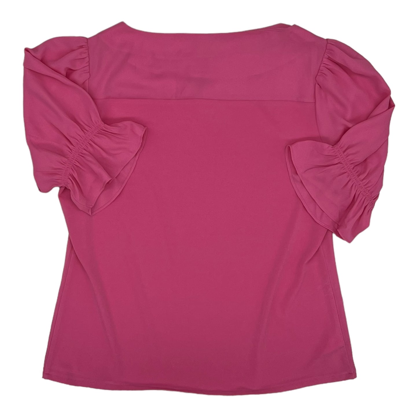 Pink Blouse Short Sleeve Ann Taylor, Size S