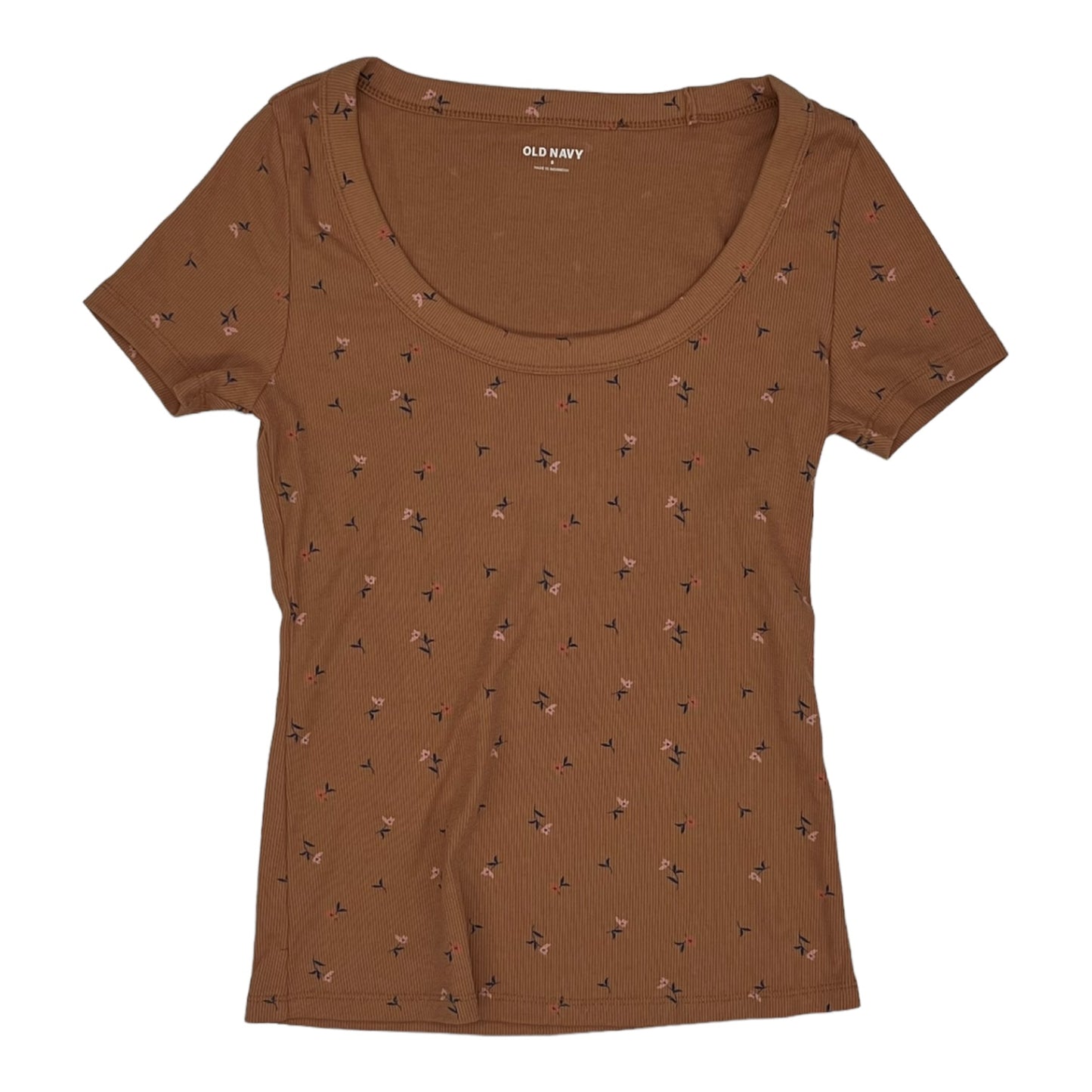 Tan Top Short Sleeve Old Navy, Size S