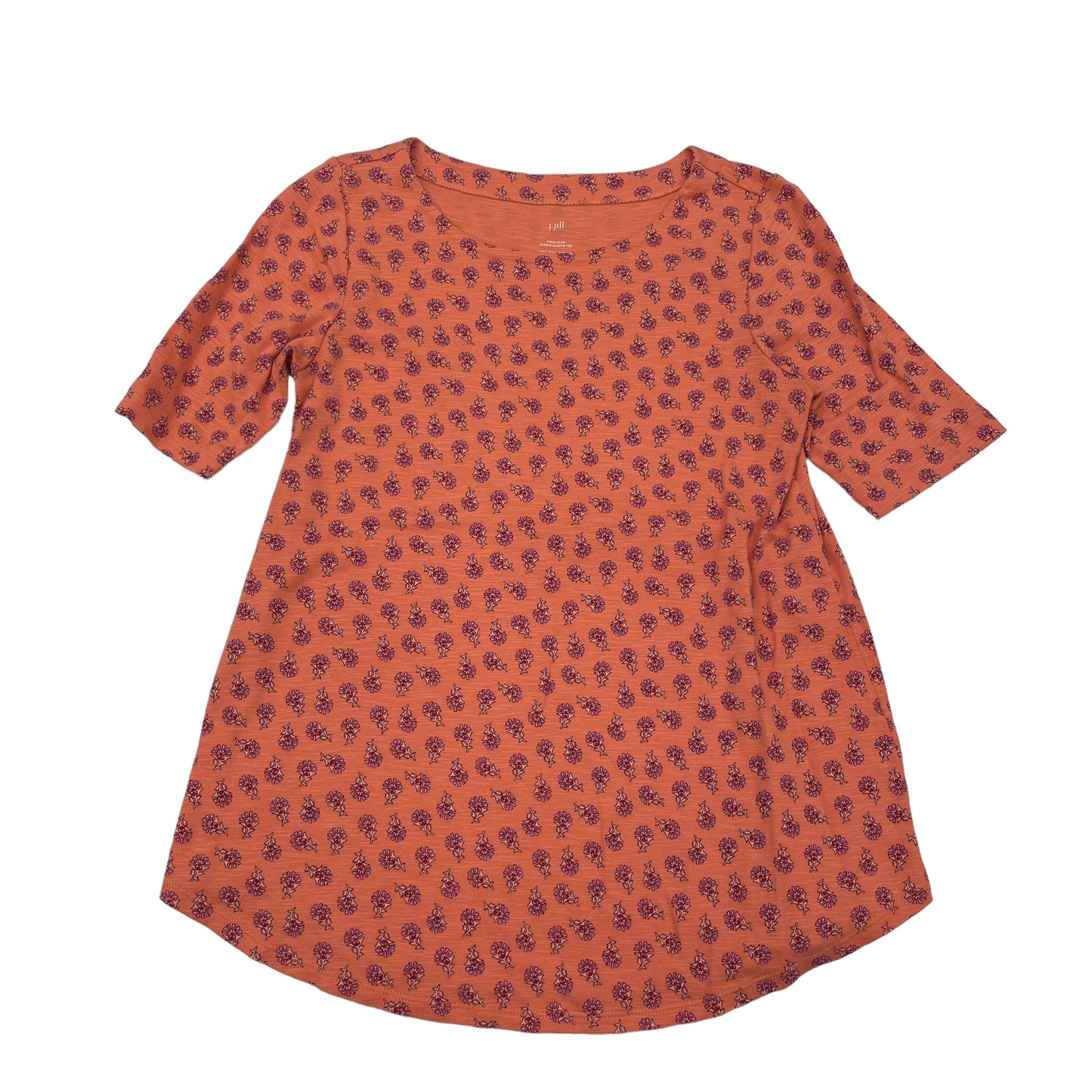 Orange Top Short Sleeve J. Jill, Size Xs