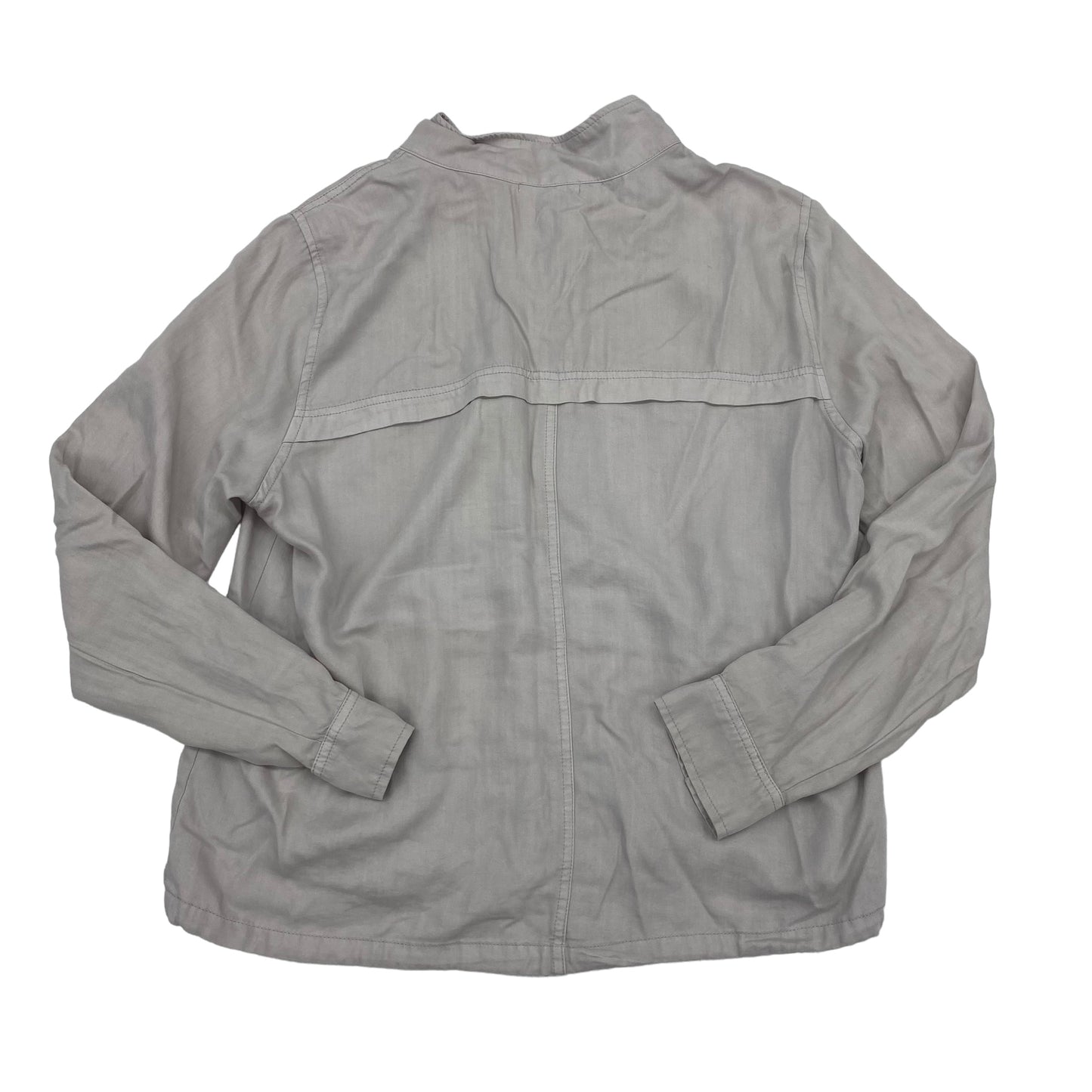 Grey Jacket Shirt Clothes Mentor, Size M