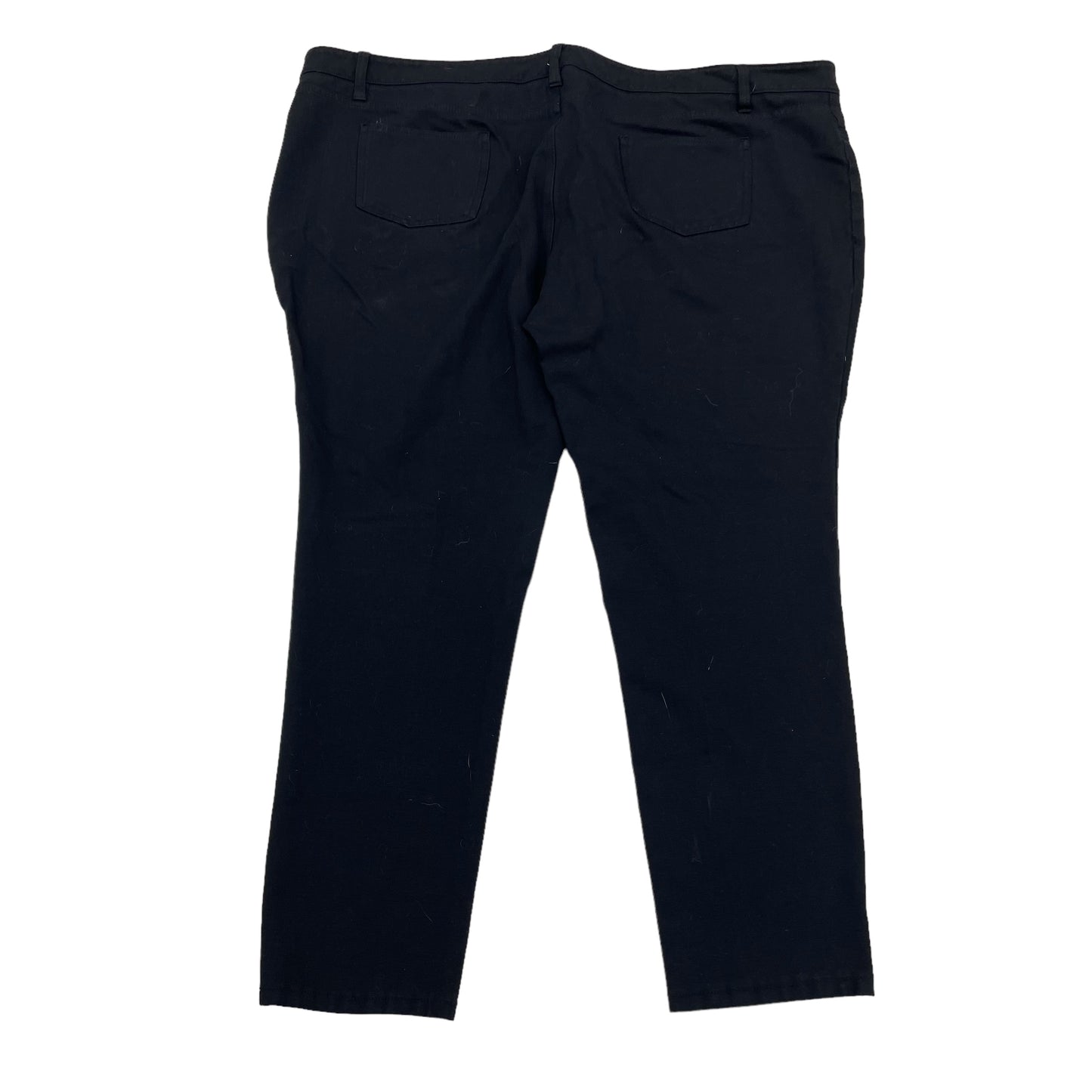 Black Pants Chinos & Khakis Ava & Viv, Size 2x