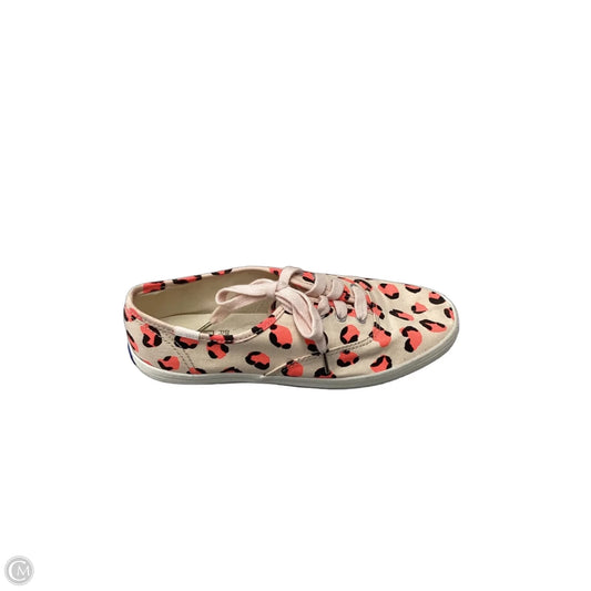 Shoes Sneakers By Keds In Cream & Pink, Size: 5