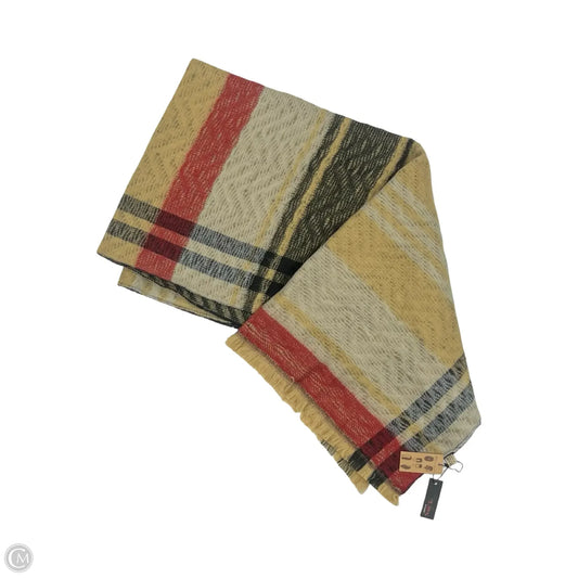 Scarf Winter By Cme In Brown & Orange