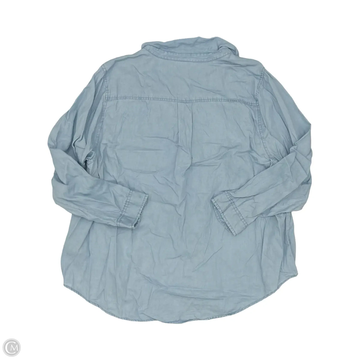 Jacket Denim By Gilli In Black Denim, Size: L