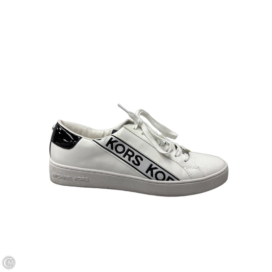 Shoes Designer By Michael Kors In Black & Cream, Size: 9