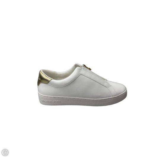 Shoes Designer By Michael Kors In White, Size: 9