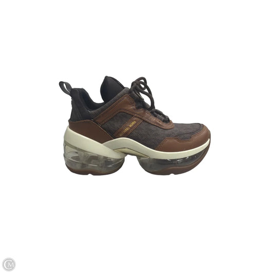 Shoes Designer By Michael Kors In Brown, Size: 5