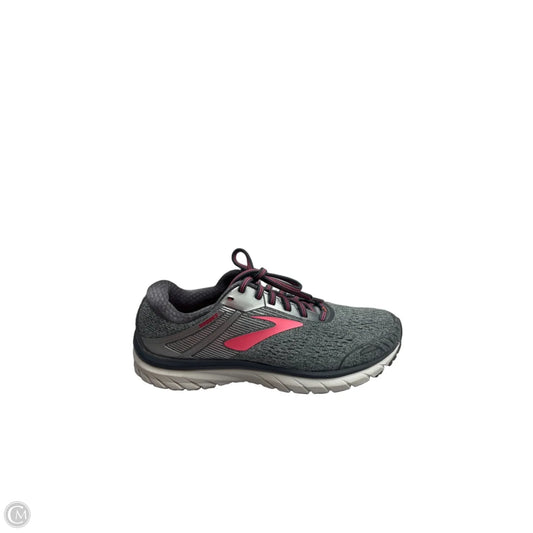 Shoes Athletic By Brooks In Grey, Size: 9.5