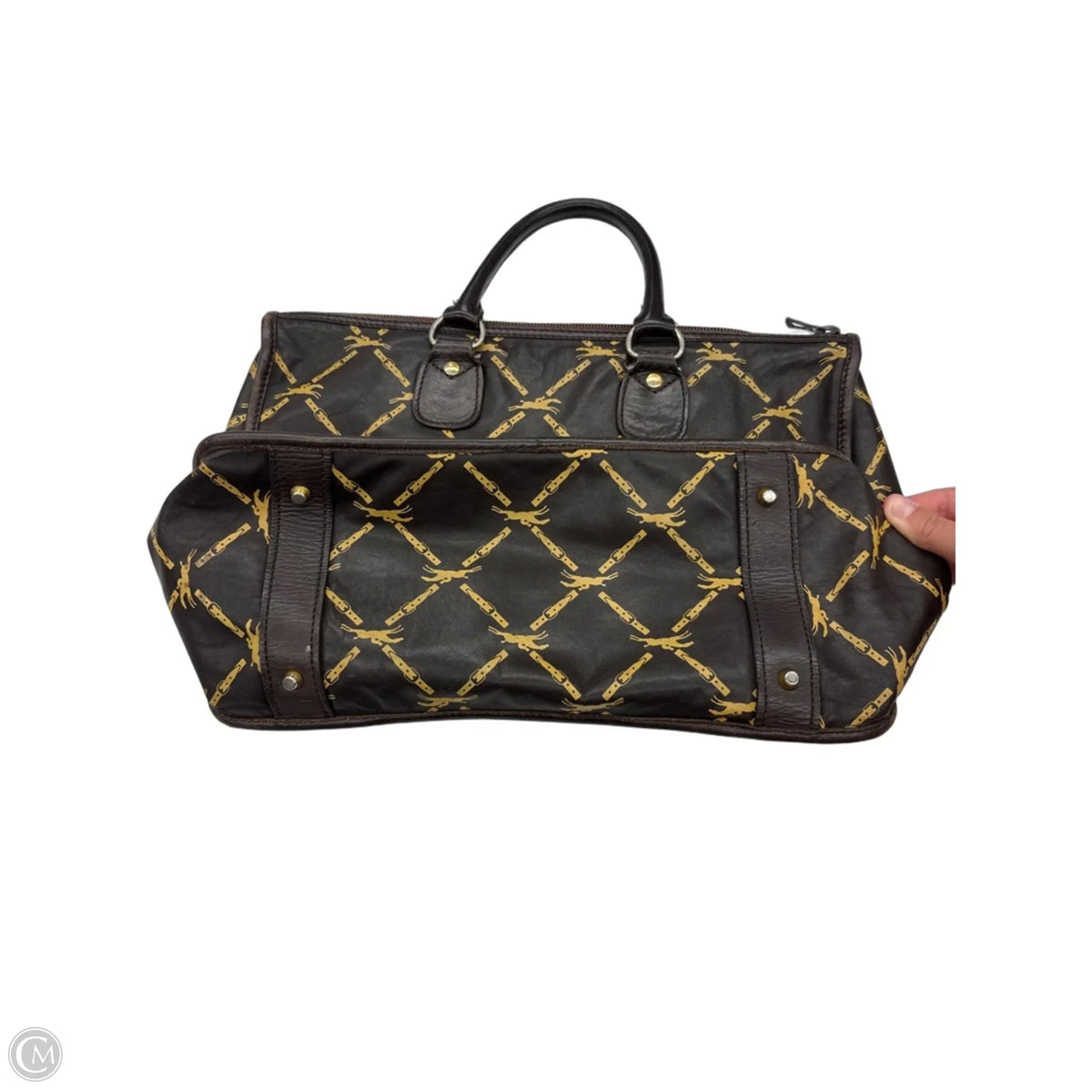 Handbag Designer By Longchamp, Size: Medium