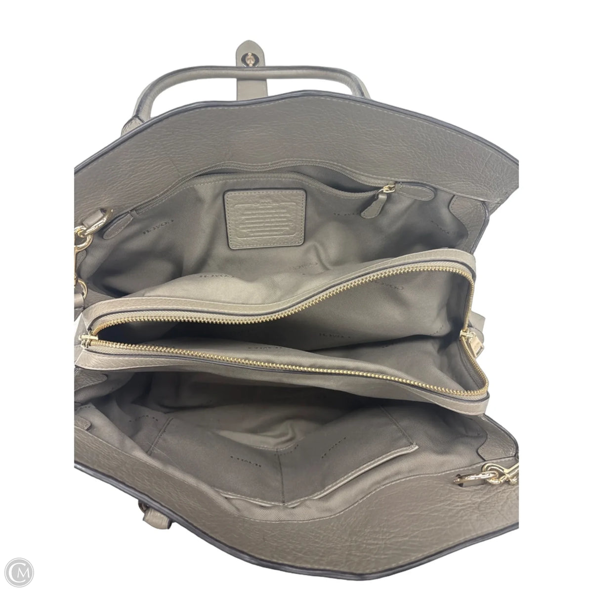 Handbag Designer By Coach, Size: Large