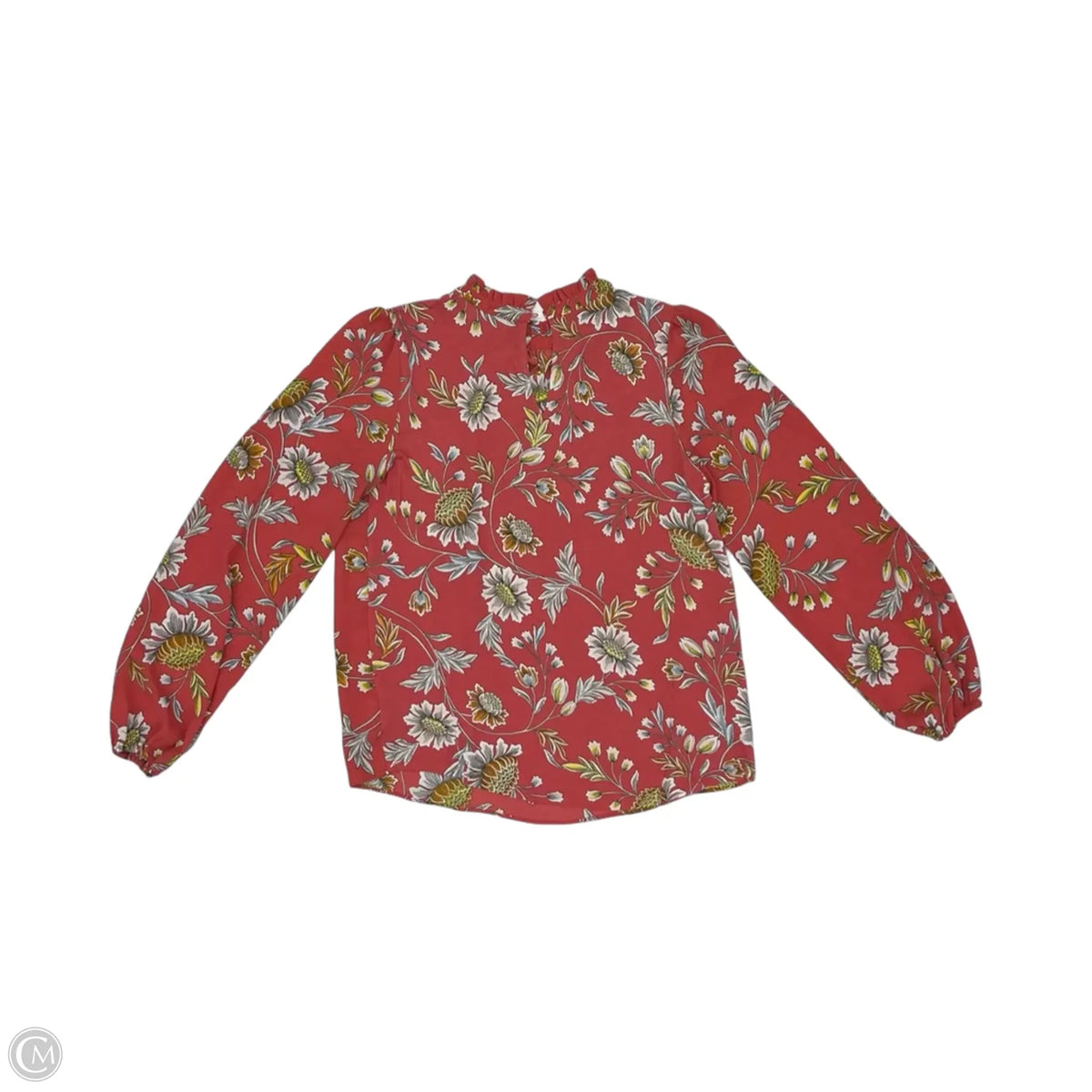 Blouse Long Sleeve By Loft In Pink, Size: Sp
