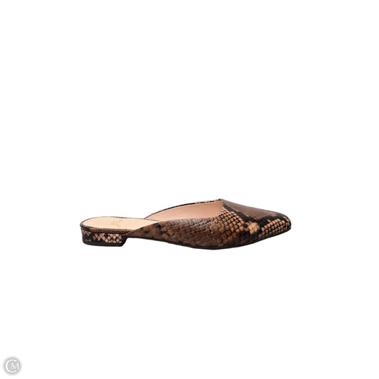 Shoes Flats By J. Crew In Snakeskin Print, Size: 7.5