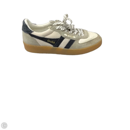 Shoes Sneakers By Gola In Black & Cream, Size: 10
