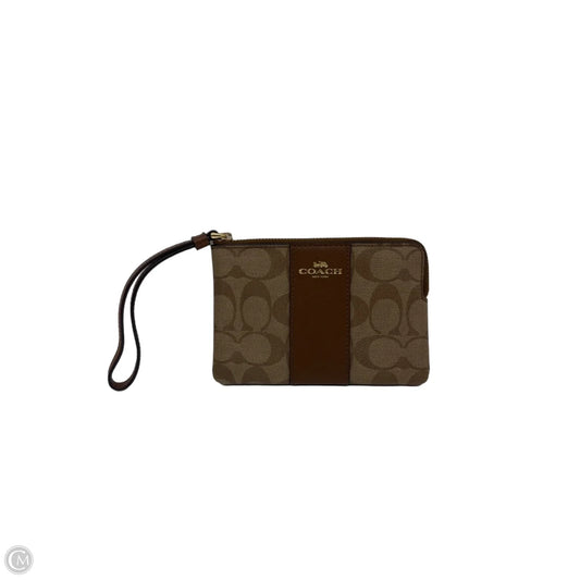 Wristlet Designer By Coach, Size: Medium