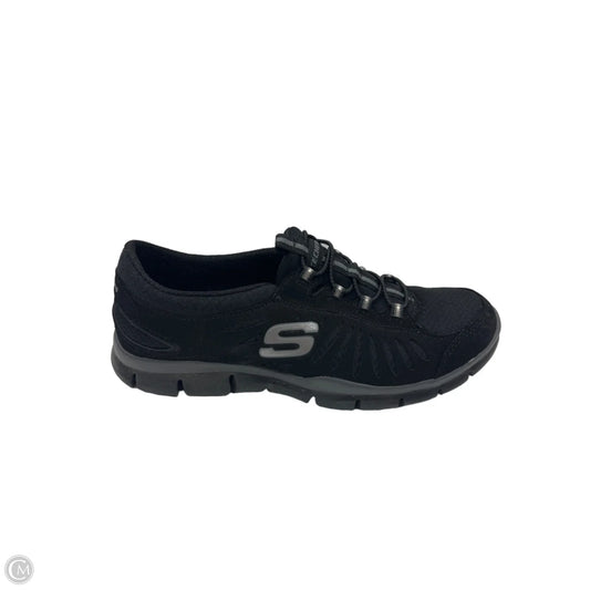 Shoes Flats By Skechers In Black, Size: 8