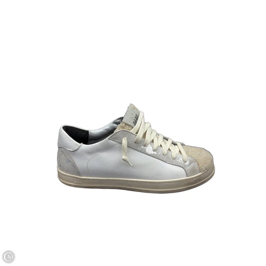 Shoes Sneakers By P448 In Cream, Size: 5.5