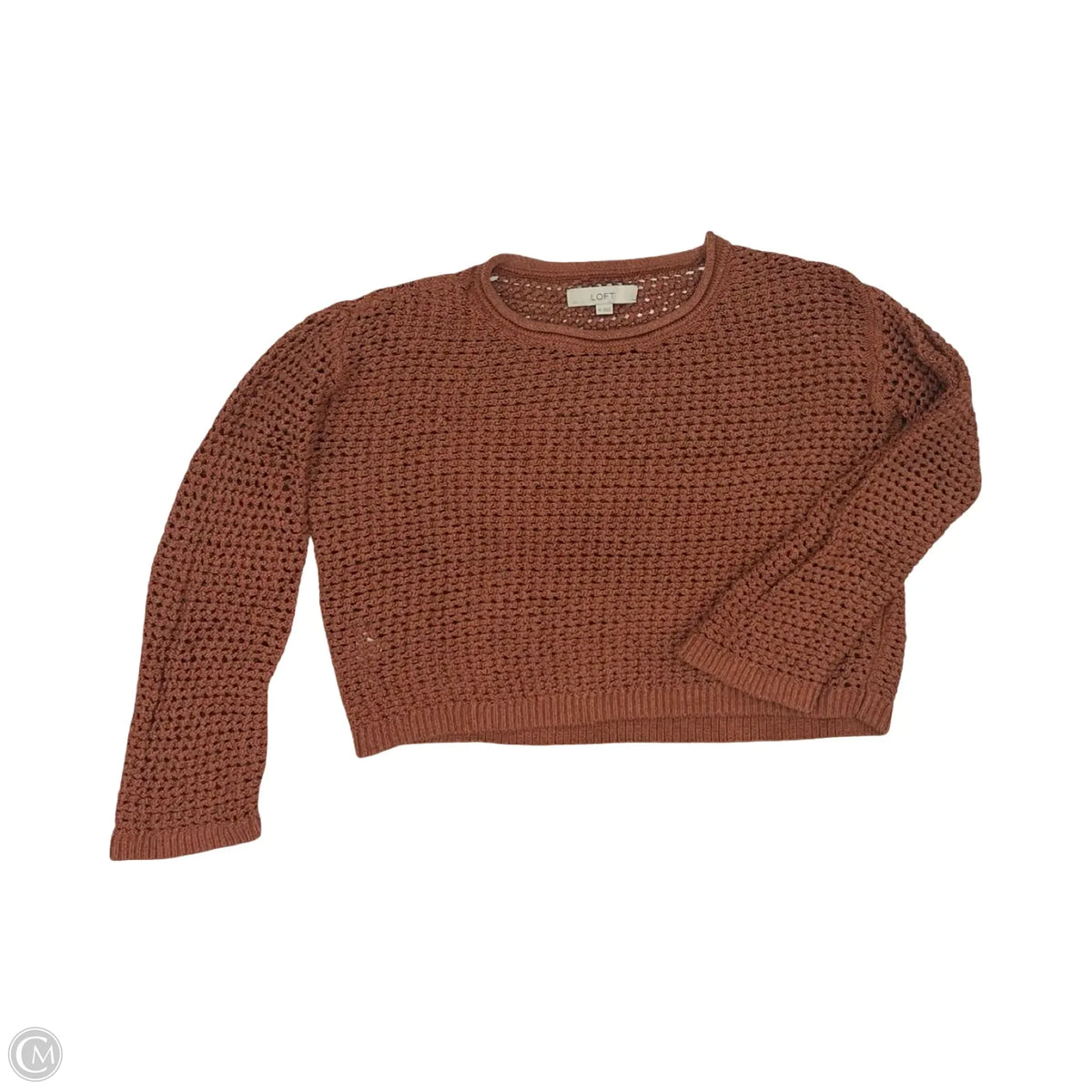 Sweater By Loft In Orange, Size: Xs