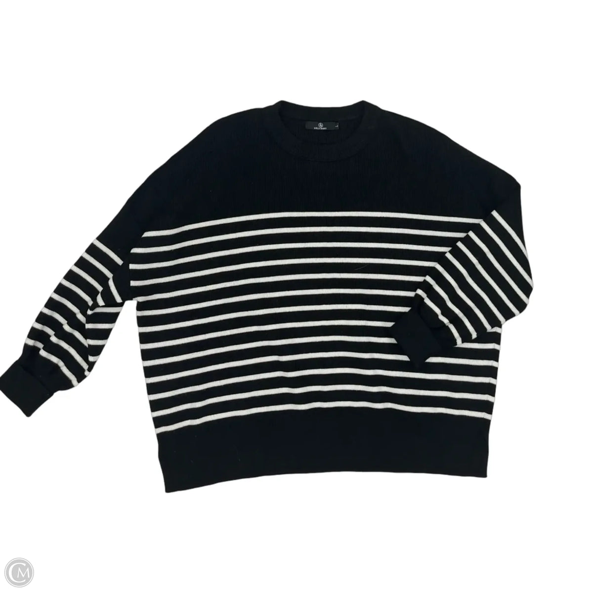 Sweater By Lillusory In Black & White, Size: L