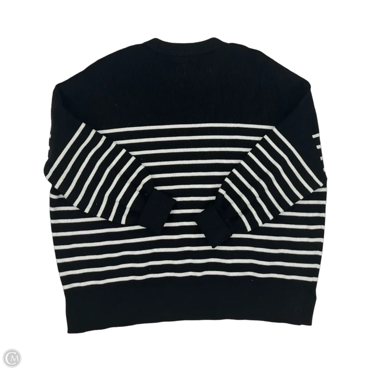 Sweater By Lillusory In Black & White, Size: L