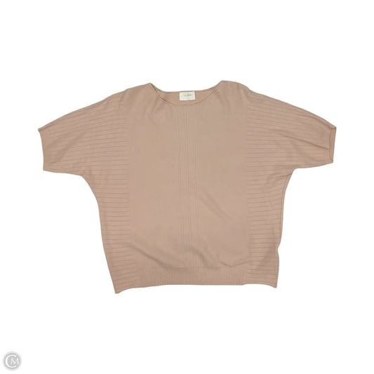 Sweater By Allie Rose In Pink, Size: L