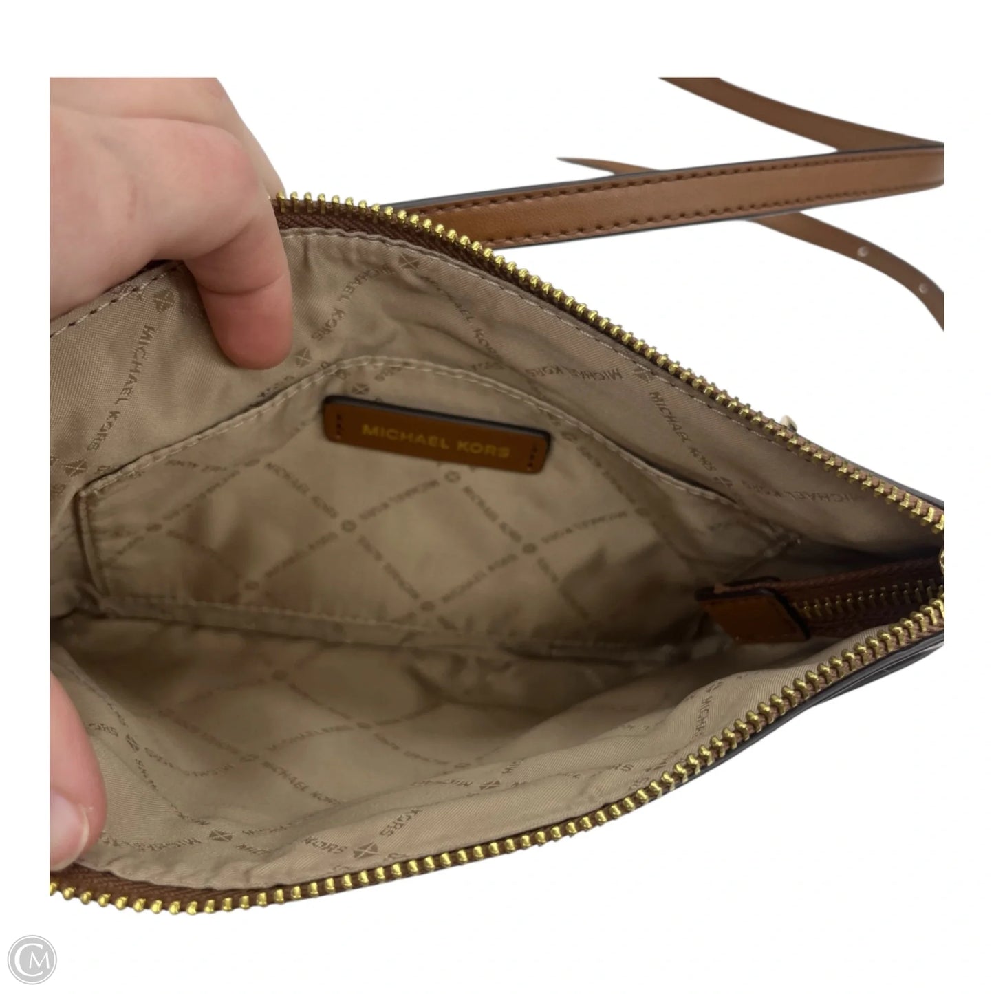 Crossbody Designer By Michael Kors, Size: Small