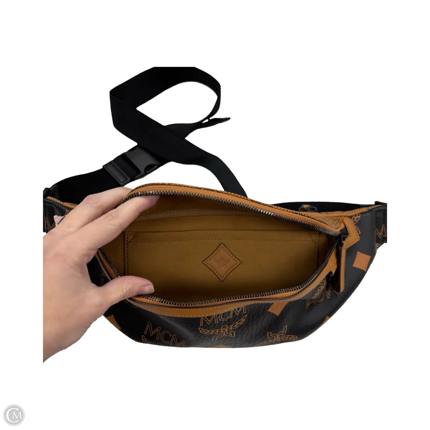 Belt Bag Luxury Designer By Mcm, Size: Large