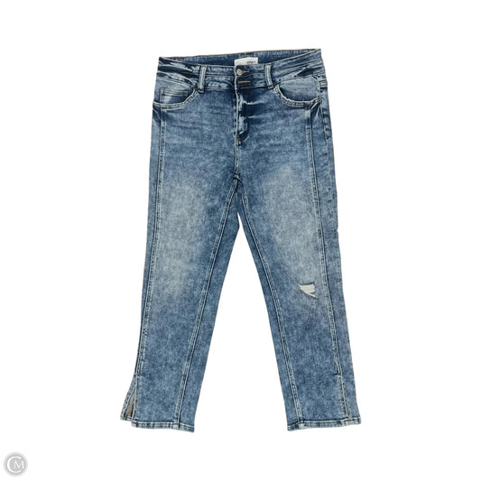 Jeans Skinny By Vervet In Blue Denim, Size: 10