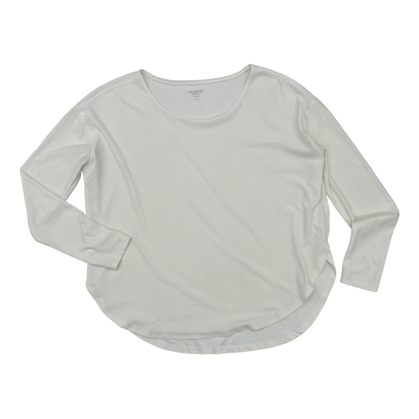 Athletic Top Long Sleeve Crewneck By Old Navy  Size: Xs