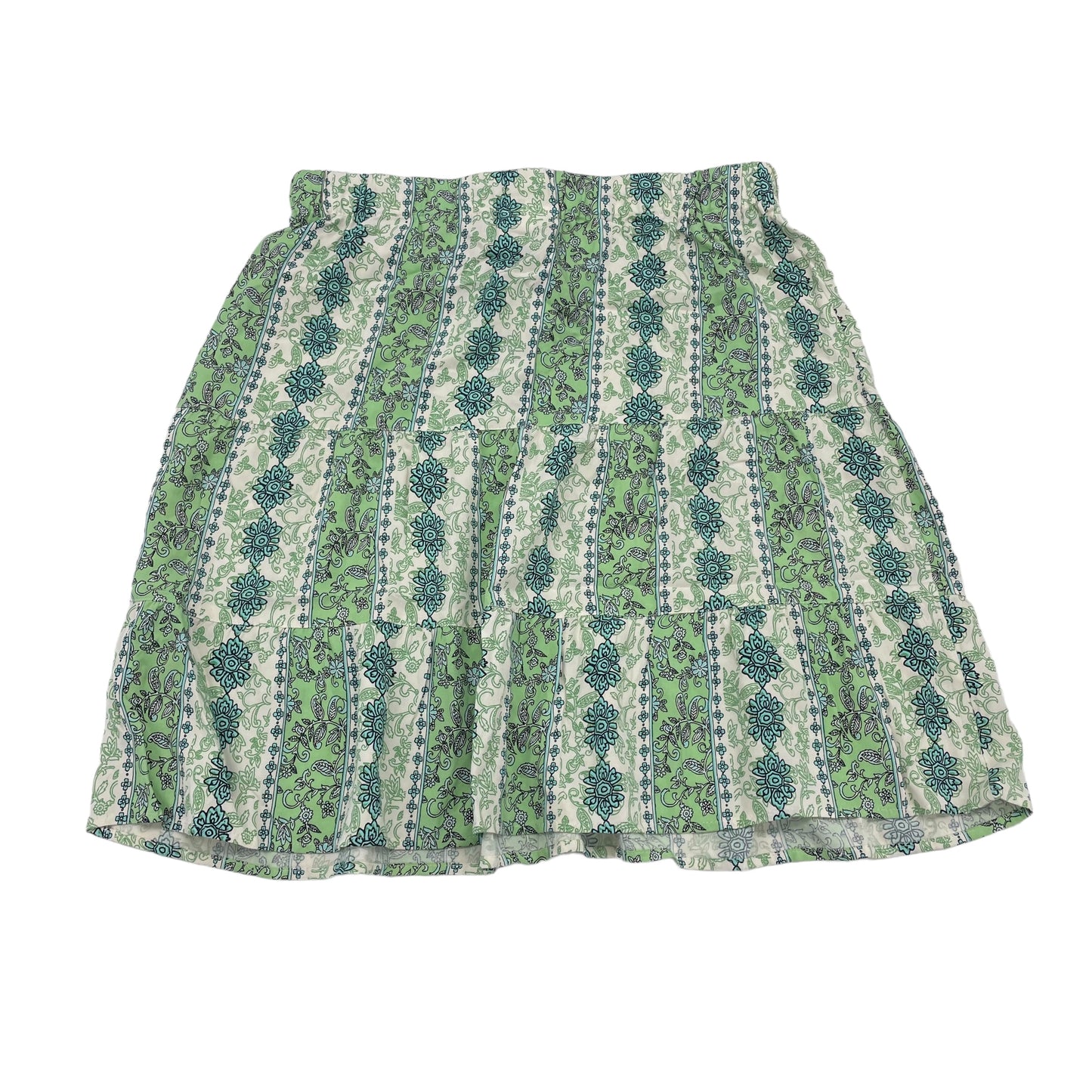 Green Skirt Midi J. Jill, Size S