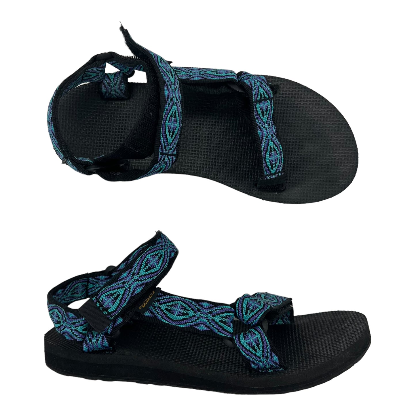 Black Sandals Sport Teva, Size 6