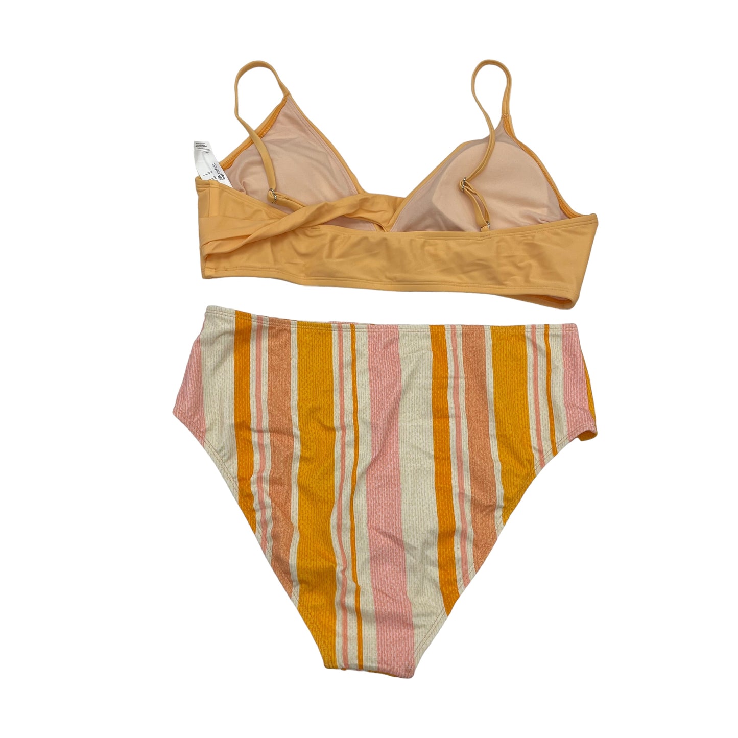 Peach Swimsuit 2pc Cupshe, Size Xl