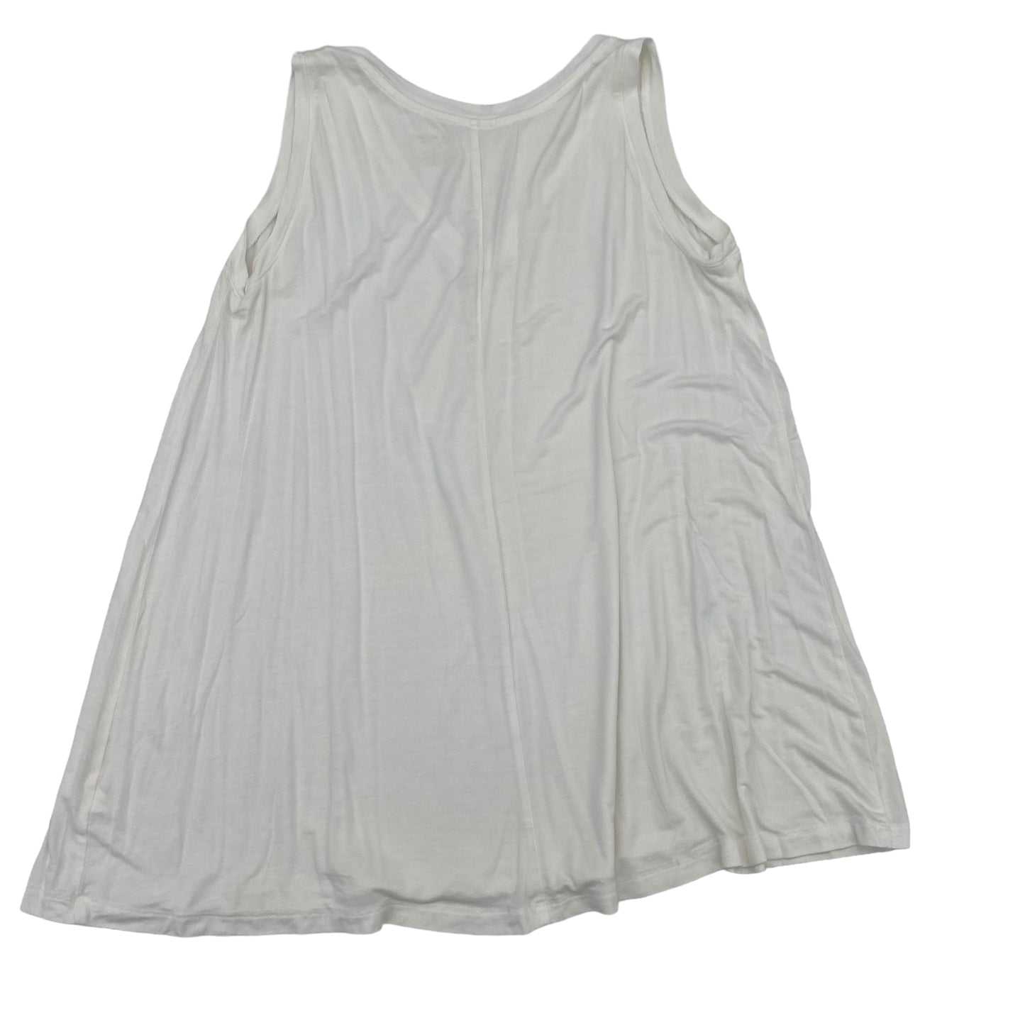 White Top Sleeveless Lane Bryant, Size L