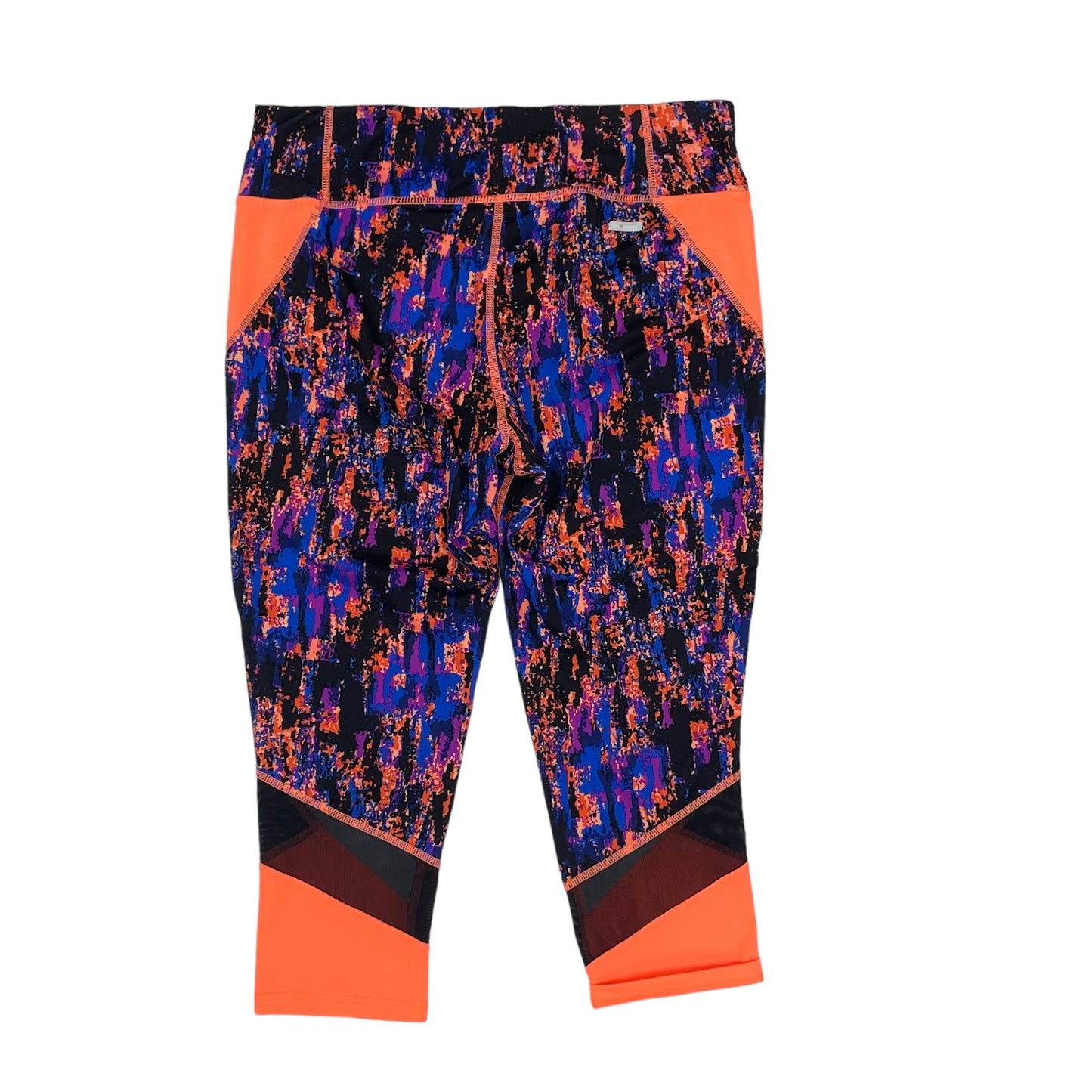 Orange Athletic Capris Danskin, Size M