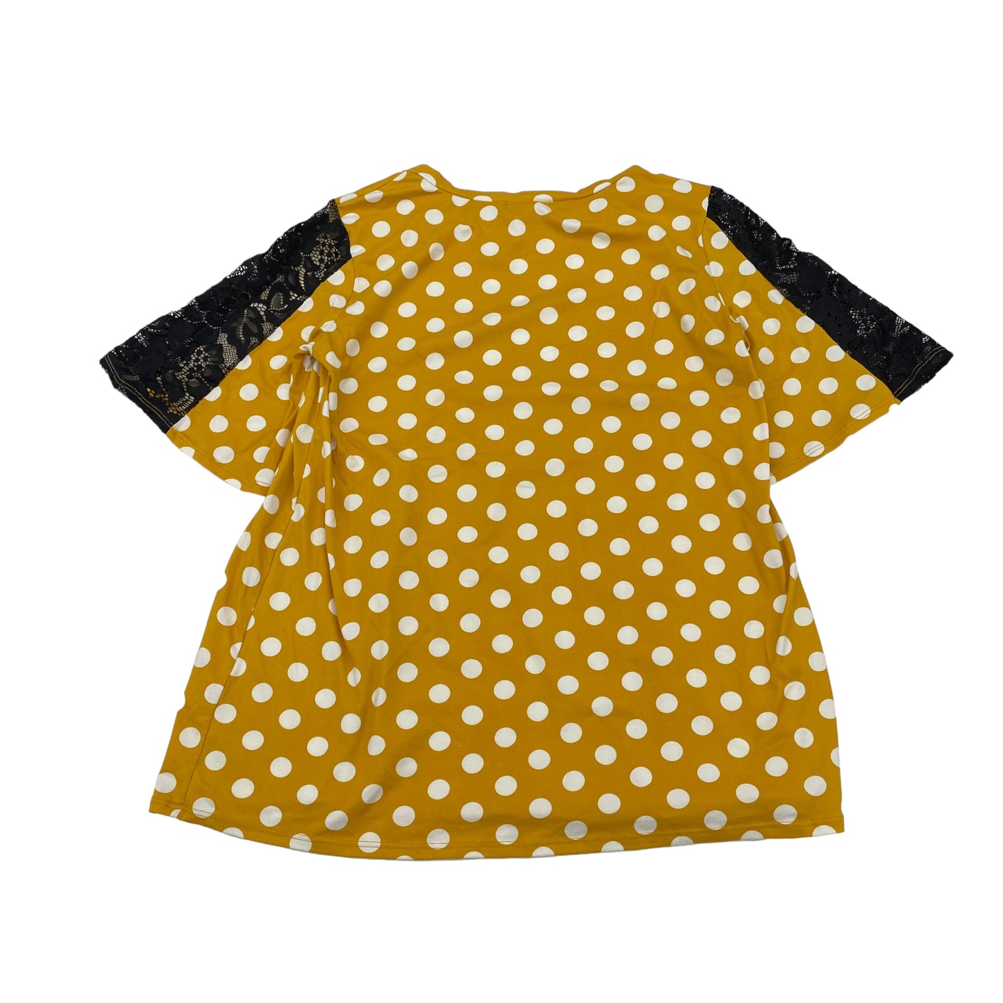 Yellow Top Short Sleeve Reborn J, Size M