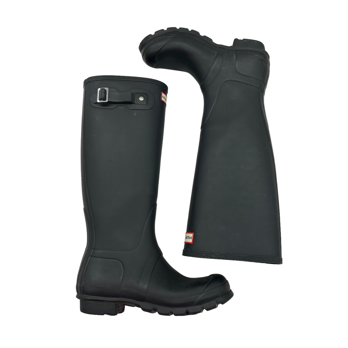 Black Boots Rain Hunter, Size 6