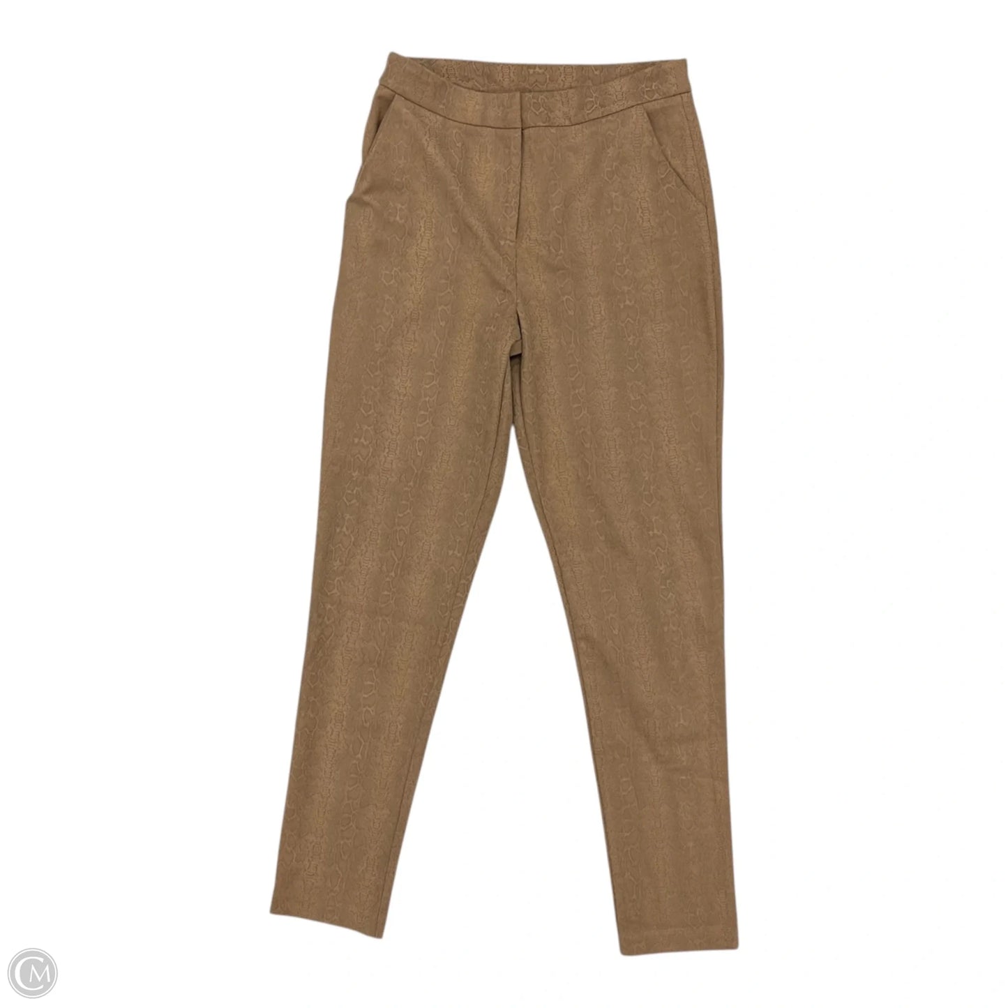 Pants Leggings By Potters Pot In Brown, Size: M
